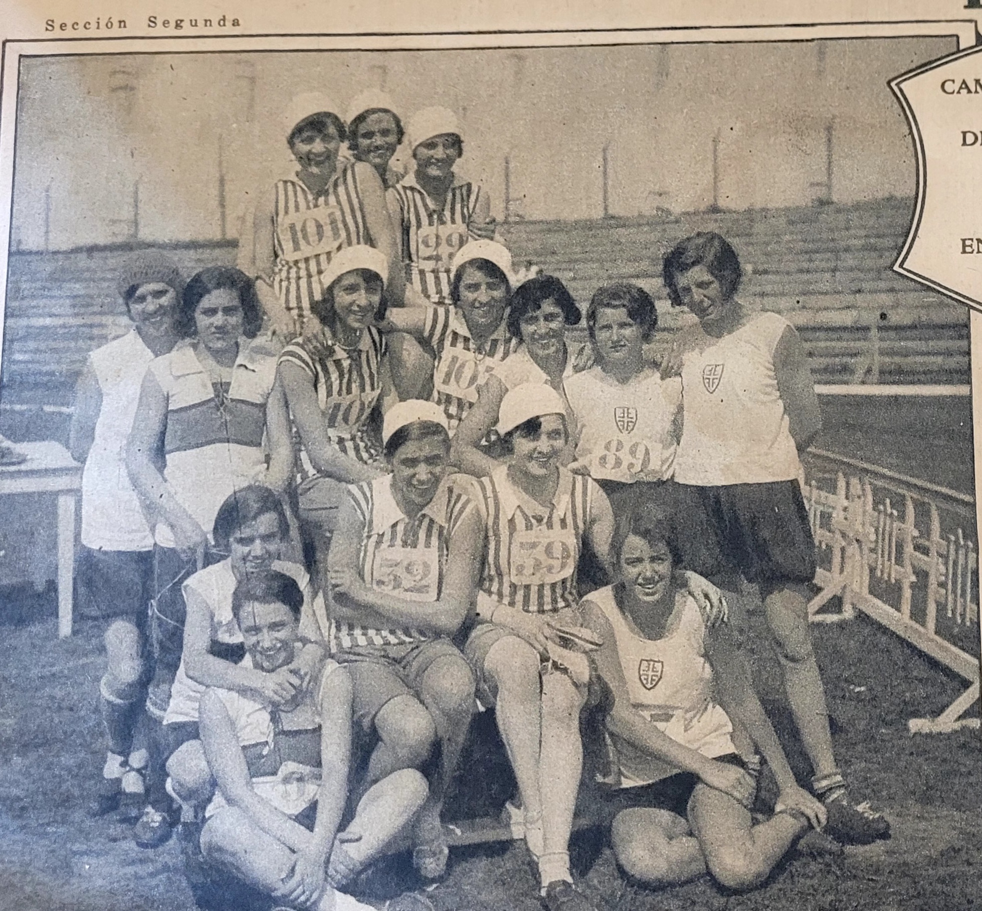 1930   Campo de deportes   Damas atletas - Sportivo Barracas